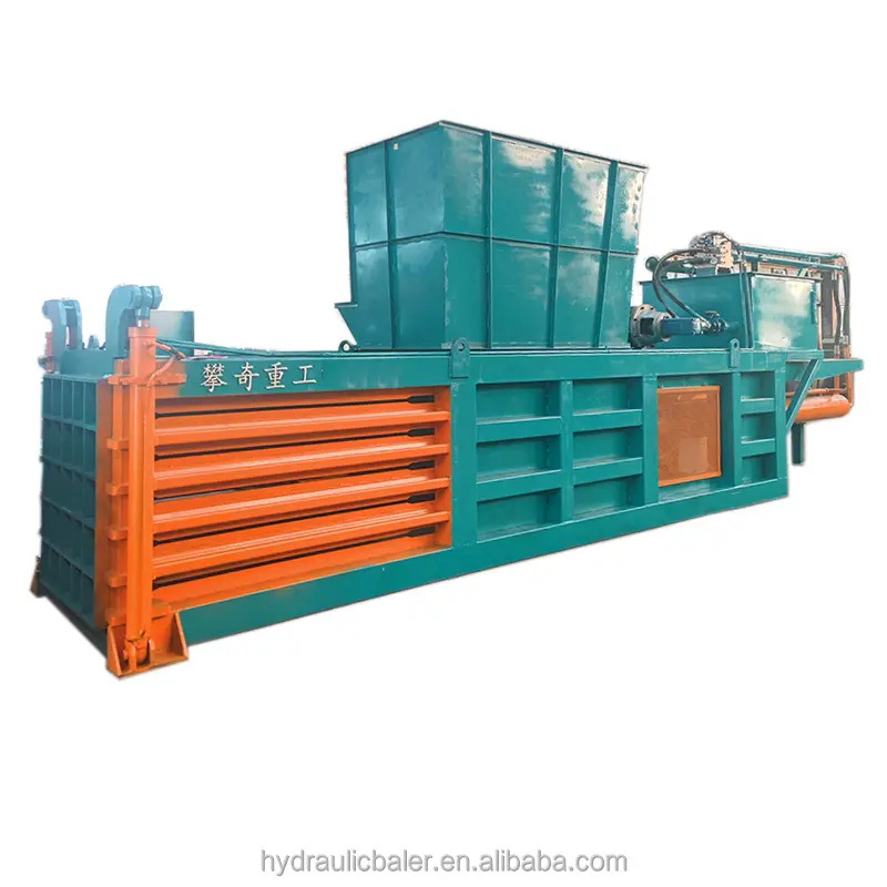 Waste recycling compactor baler machine for use in garbage recycling stations
