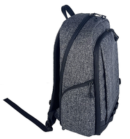 Sac à dos de randonnée unisexe, tendance, multi-couches, avec chargeur solaire intégré, pour ordinateur portable, 20-36L, USB, dos ergonomique