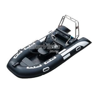 Bateau pneumatique à coque en fibre de verre RIB 390C, bateau pneumatique en PVC avec <span class=keywords><strong>moteur</strong></span> <span class=keywords><strong>hors</strong></span>-<span class=keywords><strong>bord</strong></span> - Product Image 4