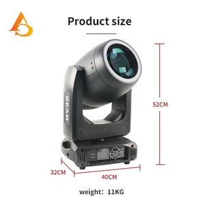 Luz Móvil LED de 250w con Zoom y Halo, DMX RGBW, para Fiestas - Product Image 5