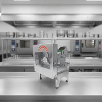 Cortadora Eléctrica Multifuncional de Acero Inoxidable para Cebolla y Verduras, Fácil de Limpiar, para Apio y Cebollino