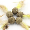 Juguete para Gatos con Pelota de Plumas Tipo Bádminton, Ecológico, Duradero y con Catnip Natural - Product Image 6