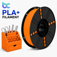 Filamento PLA+ Becreative al por Mayor, 1.75mm, 1kg, Color Sólido, Enrollado Cuidadosamente, Sin Atascos, para Impresora 3D FDM, Moldeo de Alta Resistencia