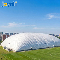 Domo Deportivo Inflable, Domo de Aire de Doble Capa de PVDF para Estadios de Fútbol, Baloncesto y Tenis