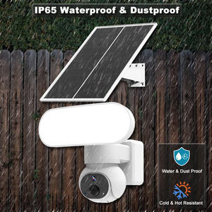 Projecteur solaire rue led lumières PTZ Caméra WiFi énergie solaire sans fil 3MP 4MP PIR suivi automatique 4G ptz caméra de sécurité - Product Image 3