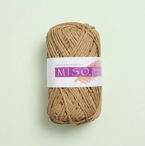 NE20 1 Miso Abaca Cotton Reflective <b>Yarn</b> 50g Chunky Ball <b>Yarn</b> For Handmade Crochet Knitting Projects - Product Image 1
