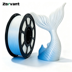 เส้นพลาสติก Zorvant Photochromic PLA ทนความร้อน ขนาด 1.75 มม. น้ำหนัก 1 กก. เปลี่ยนสีเมื่อโดนแสง UV สีฟ้า แดง ม่วงแดง สำหรับเครื่องพิมพ์สามมิติ Bambu Creality - Product Image 1