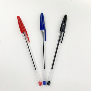 Bolígrafo de Plástico Simple de 1.0 mm para Oficina, Tinta de Aceite en Rojo, Azul y Negro, Venta al Por Mayor - Product Image 4