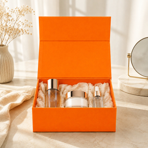 Custom One‑piece style Glue‑Free 7 Panel Foldable Rigid <b>Box</b> Magnetic <b>Flat</b> <b>Pack</b> Packaging <b>Box</b> Custom Printing Factory Direct OEM - Product Image 4