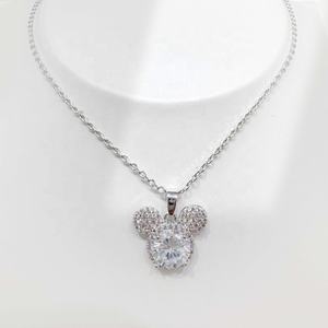 Collar de Plata 925 con Perla y Animalito Adorable, Chapado en Oro de 18k, Colgante Redondo de Mariposa para Mujer, Precio de Fábrica - Product Image 2