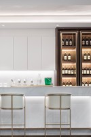 Armoires de cuisine modulaires Kino en acier inoxydable 304, porte en MDF, couleurs personnalisables, design moderne, plan de travail, garantie de 15 ans