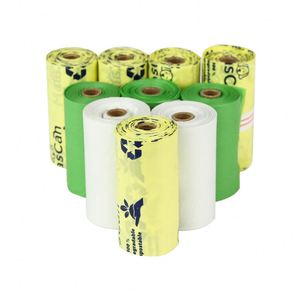 Biodegradable <b>Compostable</b> Dog Poop Bags with Scent Strong Eco-Friendly Customized Size & Color - Product Image 6