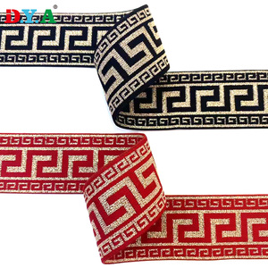 Nhà Máy Bán buôn độ đàn hồi cao lớn tường lưới bóng lurex <span class=keywords><strong>Jacquard</strong></span> đàn hồi cho phụ kiện may mặc - Product Image 1