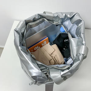 Bolsa <span class=keywords><strong>de</strong></span> gimnasio para mujer, gran capacidad, separación en seco y húmedo, bolsa <span class=keywords><strong>de</strong></span> lona <span class=keywords><strong>de</strong></span> hombro <span class=keywords><strong>de</strong></span> algodón <span class=keywords><strong>de</strong></span> nailon, <span class=keywords><strong>billete</strong></span> <span class=keywords><strong>de</strong></span> mano para Yoga, estilo <span class=keywords><strong>de</strong></span> moda al aire libre - Product Image 3