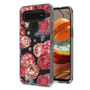 Capa de celular oem personalizada de fábrica, tampa impressa para telefone para lg k31 k61 k41s k22