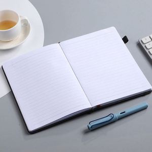 Minimalist A5 Hardcover <b>Diary</b> 100 Sheet Student Business Notebook Durable Elastic Band Made PU Leather Various Including A6 <b>A4</b> - Product Image 4