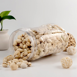 Bouteille en plastique PET épaissie, récipient de stockage scellé, qualité alimentaire, grande capacité, transparente, avec bouchon à vis, pour fruits secs, confiture, sauce chili - Product Image 5