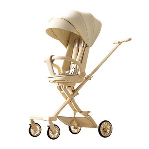 Cochecito de Bebé Multifuncional de Alta Gama, Ligero y Plegable con Rotación de 360 Grados °   Asiento Giratorio, Reclinable y Ajustable, con Movimiento Bidireccional - Product Image 1