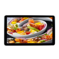 Moniteur publicitaire numérique Android à écran tactile 4K de 15,6, 19, 22, 24, 32, 43, 55 pouces, fixation murale PoE, idéal pour centres commerciaux - Vente chaude