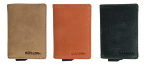 Premium Pu Leather Anti-Theft Open Short Nylon Lining Luxury Trifold <b>Card</b> <b>Holder</b> <b>Wallet</b> Unisex - Product Image 6