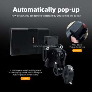 Pantalla Portátil Impermeable de 6.25 Pulgadas con Bluetooth para Motocicleta, GPS, CarPlay Inalámbrico, Pantalla con Android Auto para Moto - Product Image 4