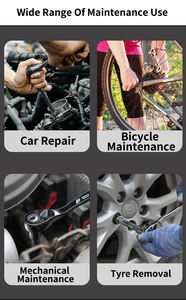 KAFUWELL H2904A 129 pièces Outils à main professionnels pour mécaniciens Jeu de clés à cliquet Jeu de douilles - Product Image 4