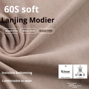 Set di biancheria intima termica modale da uomo nuova camicia a Base sottile <span class=keywords><strong>pantaloni</strong></span> autunnali riscaldamento vestiti a maniche lunghe girocollo - Product Image 6