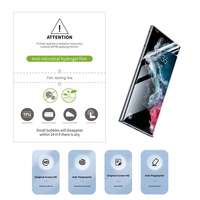 Film protecteur d'écran en hydrogel, protecteur d'écran antimicrobien en TPU, 0,21 mm, 120 x 180 mm, pour téléphone, montre, objectif d'appareil photo