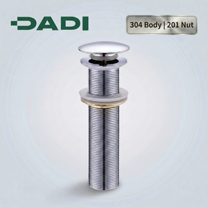 Tapón <span class=keywords><strong>de</strong></span> Desagüe Pop-up Redondo <span class=keywords><strong>de</strong></span> Acero Inoxidable 304 Universal para Lavabo <span class=keywords><strong>de</strong></span> <span class=keywords><strong>Baño</strong></span>, Cocina, Hotel OEM/ODM - Product Image 1