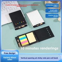 Pour Amazon A6 cahier combiné avec insertion de stylo Note autocollante à bille cahier à spirale à feuilles mobiles coffret cadeau d'affaires