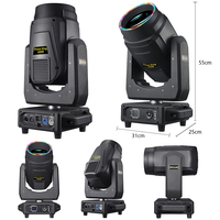 Luces de haz de cabeza móvil Prism King de 420W, Luces de escenario Sharpy de 420W tipo Lira para DJ, discoteca, iglesia y eventos