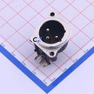 NC3MBH XLR Connector Through hole Component (THT) Connector - Product Image 1