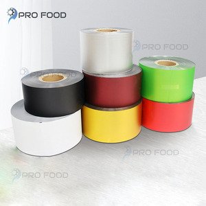 Aluminum <b>Foil</b> Laminated <b>Stretch</b> Wrapping Film Roll Food Grade Potato Chips Cookie Packaging Roll Film - Product Image 2