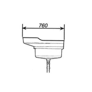 Meclube-049-1477-000 15 L อ่างกู้คืนน้ำมัน-EAN หน่วยระบายน้ำมัน - Product Image 2