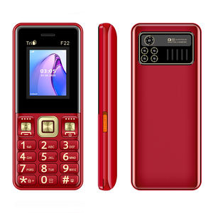 Venta caliente F22 Bar Feature Phone China's Mini <span class=keywords><strong>Slim</strong></span> Rugged Budget <span class=keywords><strong>Mobile</strong></span> con Triple <span class=keywords><strong>SIM</strong></span> Card Gaming & Flash Light Condition Nuevo - Product Image 3