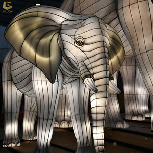 SGLF77 thème lanterne festival de bande dessinée éléphant animal forme lanterne festival - Product Image 5