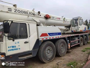 Marca Zoomlion, grúa telescópica de 80 toneladas, QY80, buen estado, precio bajo, capacidad de carga nominal de 80 toneladas, rodamiento de bomba de Motor - Product Image 4