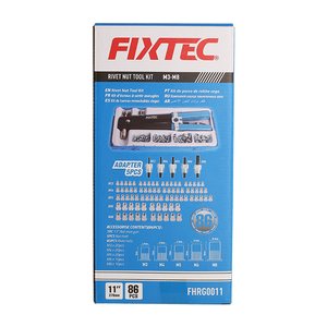 FIXTEC M3/M4/M5/M6/M8 Pistolet à rivets industriel 86 pièces 11'' FHRG0011 - Product Image 2