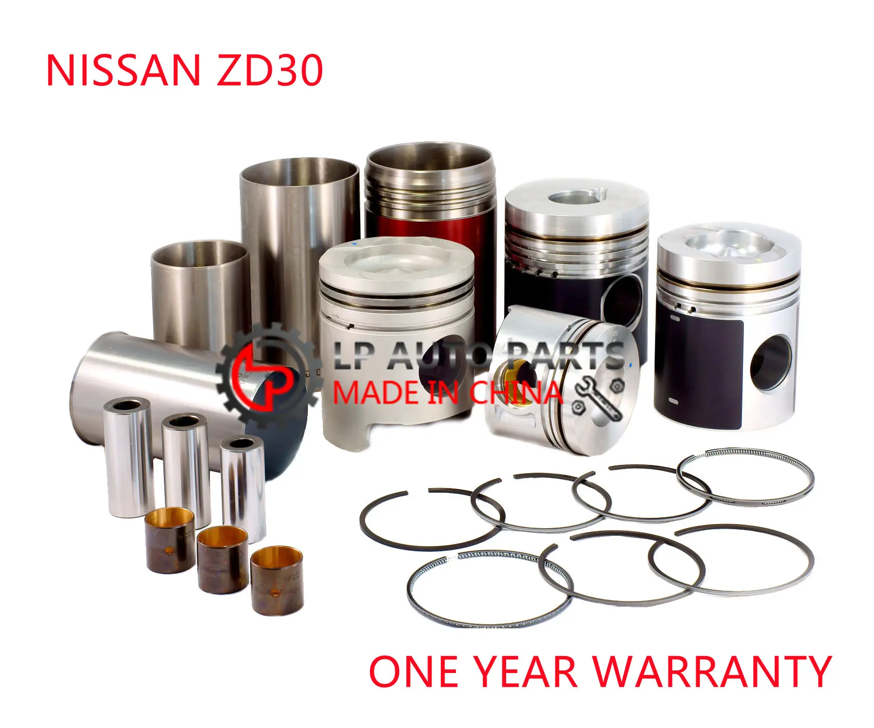 Diesel Engine Spare Parts 12010-VC101 12010-VK600 ENGING PISTON PISTONS FOR NISSAN ZD30 NT500 KING