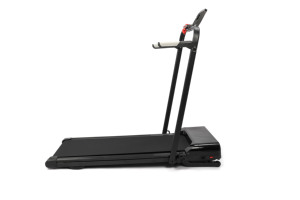 Caminadora Eléctrica Plegable Pequeña con Motor de 0.75HP, Inclinación Automática, Monitor de Ritmo Cardíaco Inalámbrico, Pantalla LED, Asas y Diseño Portátil para Uso Doméstico - Product Image 2