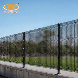 Haiao ranh giới tường 358 hàng rào an ninh cao PVC tráng chống leo lên hàng rào Bảng điều khiển hệ thống chu vi lưới hàng rào - Product Image 2