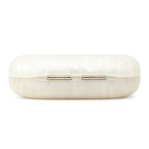 Customizable <b>white</b> Luxury marble texture <b>clutch</b> Acrylic evening <b>bag</b> party Bridal purse handbag modern acrylic purse - Product Image 5