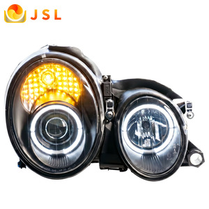 Faro per Mercedes-Benz W208 CLK Modificato con Doppia Lente LED, Luci di Marcia Intelligenti, Luci Abbaglianti e Anabbaglianti - Product Image 1
