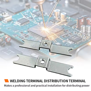Connecteur de raccordement de surface Telian TLS5441-L en laiton, 70A, pour carte de circuit imprimé, avec support conducteur à vis M5, 4P - Product Image 6