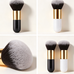 Large Fluffy Powder Brush, Soft Bristle Blush & Bronzer Brush, Professional Face Makeup Tool for Loose Powder, Blush and Contour - Product Image 3