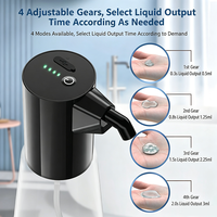 Distributeur automatique de savon liquide sans contact 450 ml/15,2 oz, montage mural, charge USB, capteur intelligent, distributeur de désinfectant pour les mains avec certifications CE et FCC