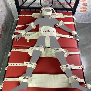 12 точечных модульных ремней для тела, наручники для фиксации головы конечностей и живота, больничные медицинские удерживающие устройства для БДСМ - Product Image 1