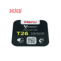 13.56MHz NTAG 213 NFC Plaque Acrylique Plaque Autocollant Adhésif Menu Google Review NFC Tag