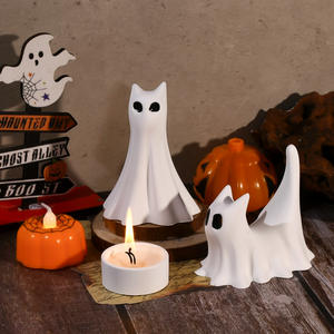 Diy Silicone Mold for Halloween Ghost <strong>cat</strong> <strong>Figurines</strong>, Silicone Mold for Gypsum Candles - Product Image 4
