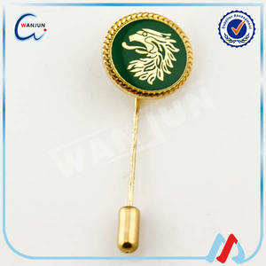 工場高品質カスタムエナメルロングニードルスティックラペルピン男性用 - Product Image 4